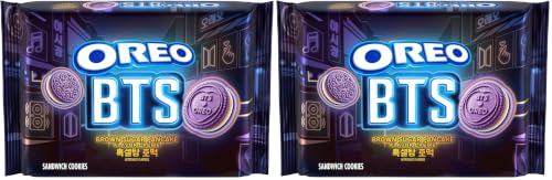 Image of OREO BTS Sandwich Cookies, Limited Edition, 10.68 oz (Pack of 2)