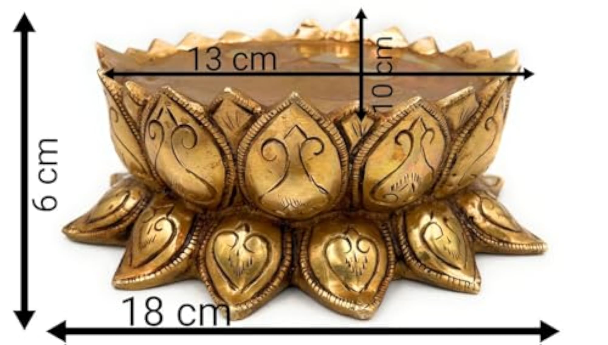 Brass Lotus Chowki Pooja Stand, Gift