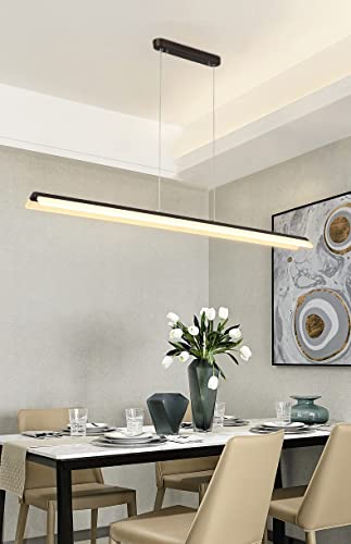 Plafonnier suspension LED dimmable pour illuminer vos dîners et moments conviviaux au salon