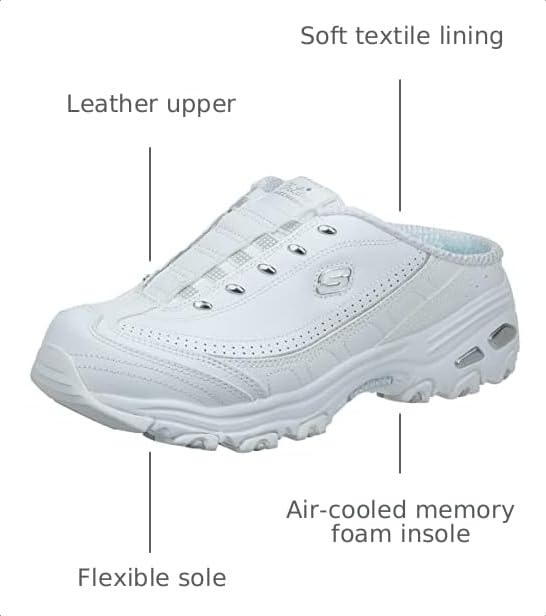 Image of Skechers Women's D'Lites Bright Sky Slip-On Sneaker