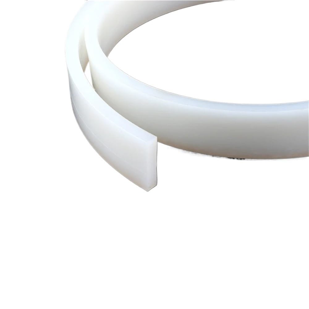 Tira de sellado de caucho de silicona cuadrada | Tiras de sellado impermeables sólidas blancas de varios tamaños(8MM*60MM)