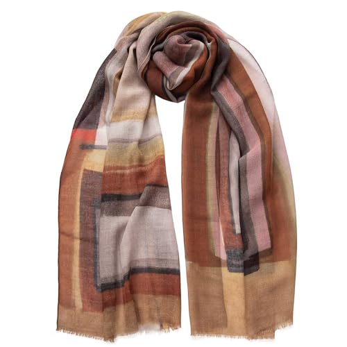 Elizabetta Italian Large Shawl Wrap Scarf - Soft, Lightweight Modal Cashmere