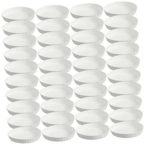 FOMIYES 150pcs Paper Cup Lids for Bar Restaurant Cup Covers for Cold Drinks Disposable Stackable