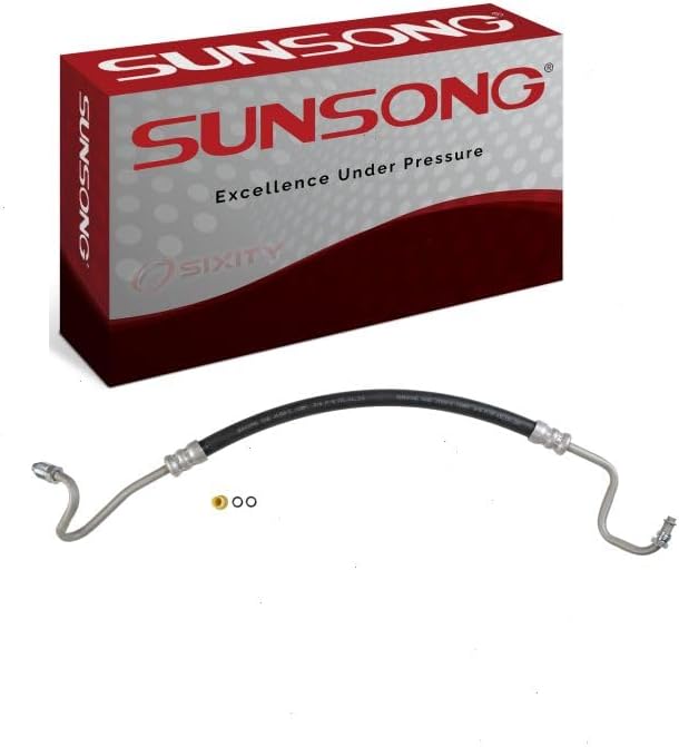 Sunsong 3401386 Power Steering Pressure Line Hose Assembly