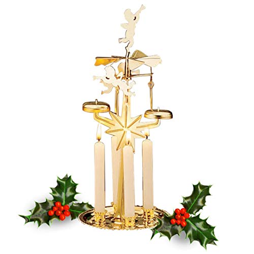 Premium Scandinavian Christmas Chime with Four Candles