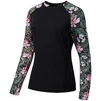 Bassdash Damen Rash Guard UPF 50+ UV Sonnenschutz T-Shirt Langarm Angeln Wandern Performance Shirts