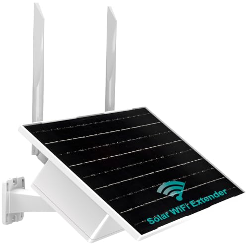 Outdoor WiFi Extender Solar Powered WiFi Booster and Signal Amplifier