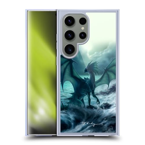 Coque Samsung S24 Ultra MagSafe Head Case Designs avec motif dragon noir