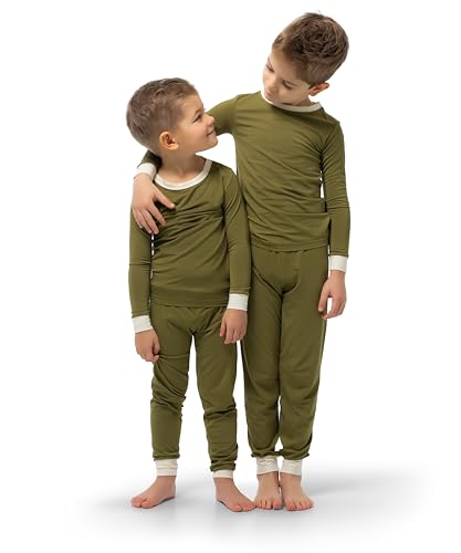 2-Piece Pajama for Kids and Toddlers - Toddler Pajamas - Boys and Girls Pajamas viscose made from Bamboo4