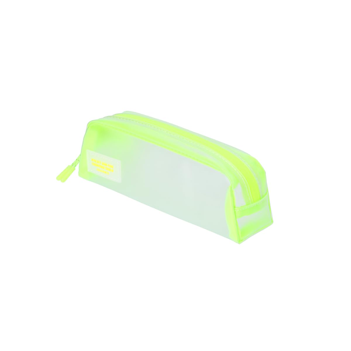 Delfonics Estuche para lápices y bolígrafos POP Inner Carrying: 7 in. x 2.4 in. (Amarillo claro)