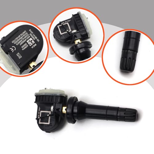 YananAC 4 Stück TPMS Reifendrucksensor RDKS Sensoren 2036832 für Ford B-Max C-Max II Focus III 2318530 Reifendruckkontrollsystem Reifendruckkontrolle 1862980 3021 2562276 5054208001135