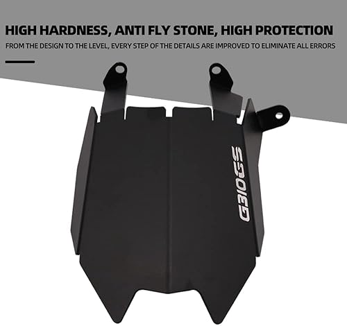 Miniatura 3 de Cubierta de la rueda del guardabarros trasero de la motocicleta para BMW G310GS 2017-2023 2022 (negro)