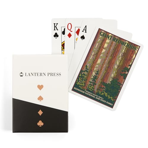 Juego de 52 cartas de poker Redwood National Park