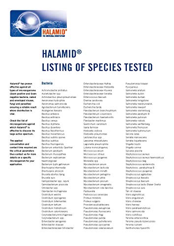 HALAMID - DAS ORIGINAL! CHLORAMIN-T - Professionelles Desinfektionsmittel gegen Viren, Bakterien, Pilze und einzellige Ektoparasiten, wie Giardien bei Hund und Katze, 1kg Eimer