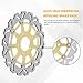 SFriding Front Rear Brake Disc Rotors Pads for Suzuki GSXR 600 750 04 05 GSX-R 1000 2003 2004