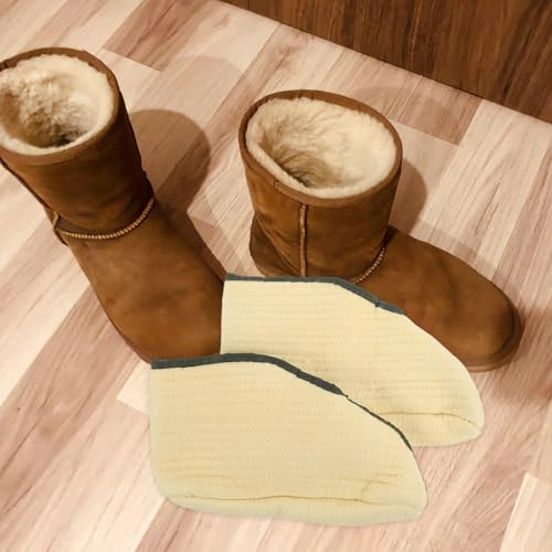 Calcetines de lana térmicos con ajuste cómodo para botas de esquí 6