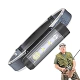 Walopola Lámpara de cabeza LED - Linterna frontal LED,Faros recargables, luces de Flash impermeables, luz de cabeza magnética para ciclismo, trabajo, Camping, senderismo