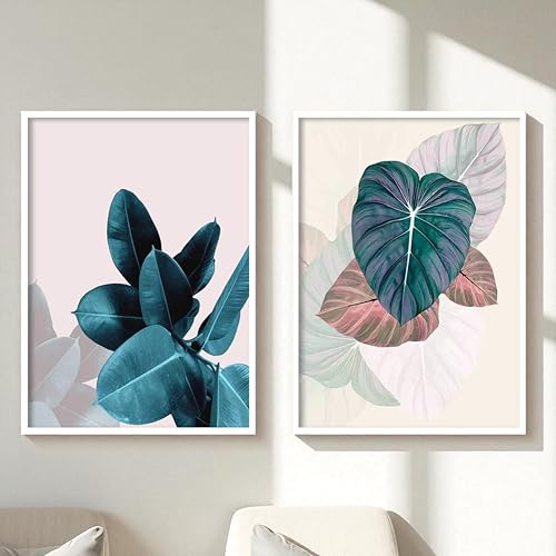 PAINTINGMANTRA Floral Theme Framed Canvas Painting, Painting -13x...