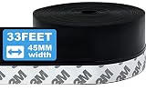 MoePie Weather Stripping-33 Feet, Silicone Seal Strip, Sealing Strip Door Tape for Doors, Windows an