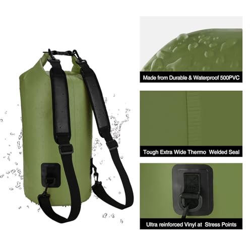 image for Piscifun Waterproof Backpack 10L 20L 30L 40L Floating Backpack with Wa