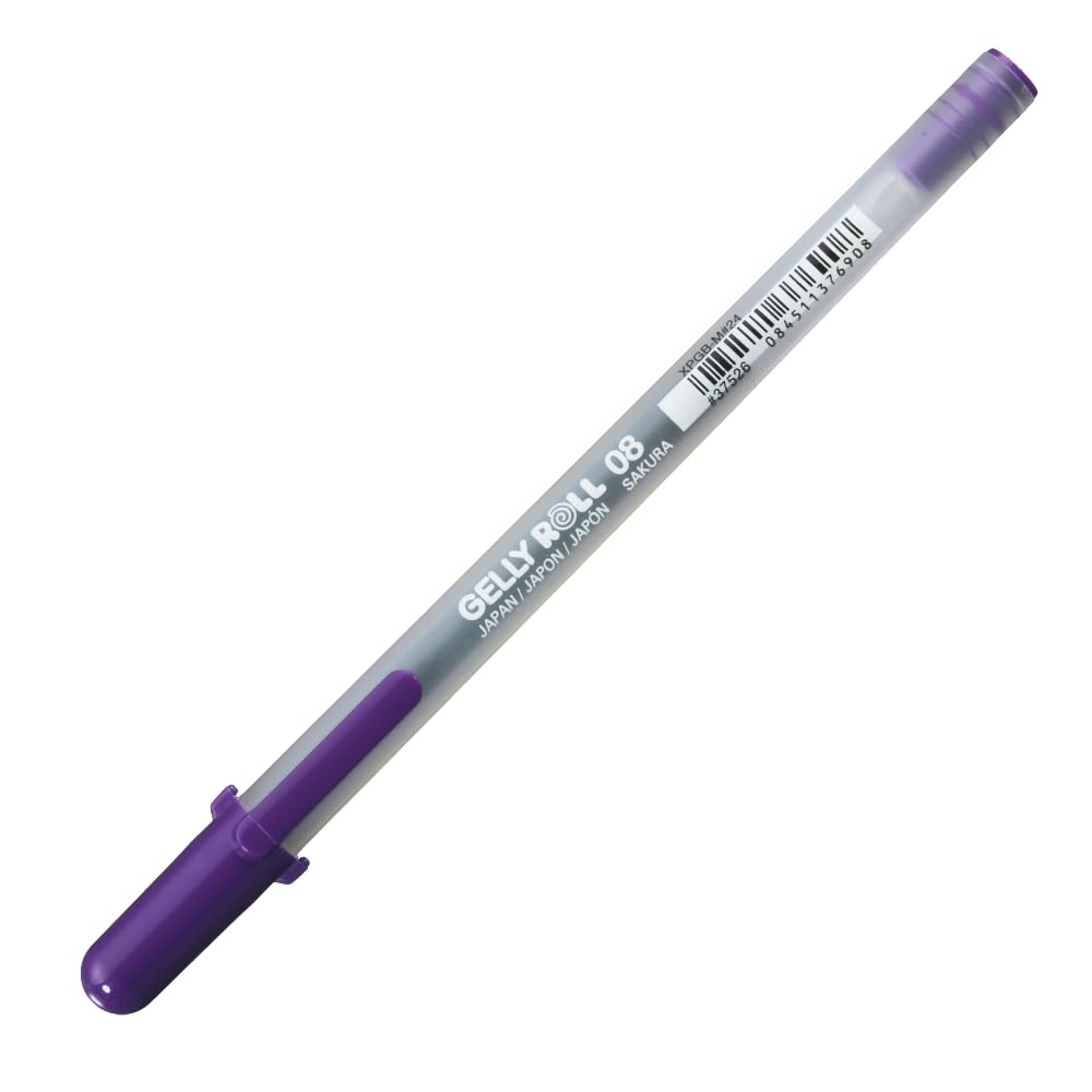 Sakura Purple Gelly Roll Pen Bulk Med Pt Medium Point