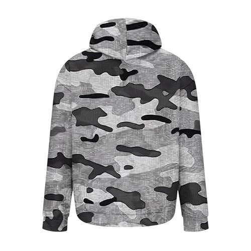 Hoodies for Men Fall Winter 2025 Trendy Pullover Oversized Long Sleeve Sweatshirt Printed Hooded Jackets with Pockets4