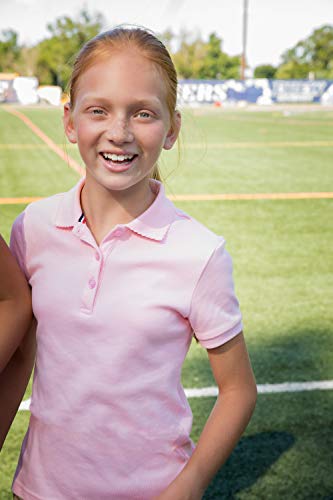 French Toast SA9423 Girls' Big Short Sleeve Polo Shirt thumb #5
