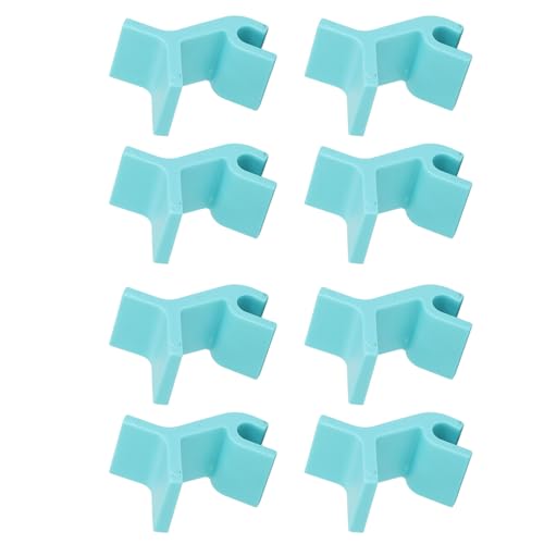 Saluaqui 8PCS Tray Stackers for Baking Sheet, Stackable Silicone Baking Pan, Universal Tray for Canteens Fast Food Restaurants, Kitchen, Picnic, BBQ, Space Saving, Wholesale Business