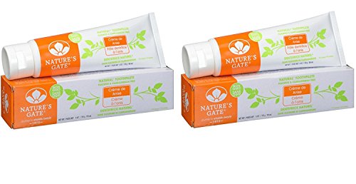 Nature's Gate Fluoride-Free Natural Creme toothpaste, Creme de Anise - 6 oz - 2 pk