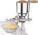 Chefcaptain Manual Cast Iron Grain Grinder, Corn Grinder, Food Mill Hand Crank For Wheat Grains Nuts Grinds 1 Lb Per Minute