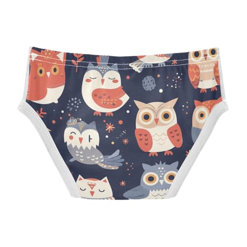 Cute Animal Pattern Cartoon Owls Baby Boys Cotton Kids Underwear Cute Undies2