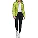 GUESS Women's OUTERWEAR puffer,LIME, S