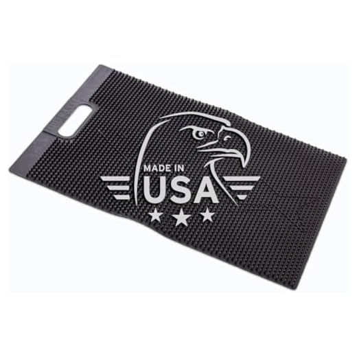 Fillet Away Fish Mat Grips Fish for Easy Filleting, No Fillet Board Clamp Needed, Heavy-Duty Rollable Bait Cutting Board, Dishwasher Safe Fish Cleaning Board, 100% Recyclable, Made in the USA, 14"x19"