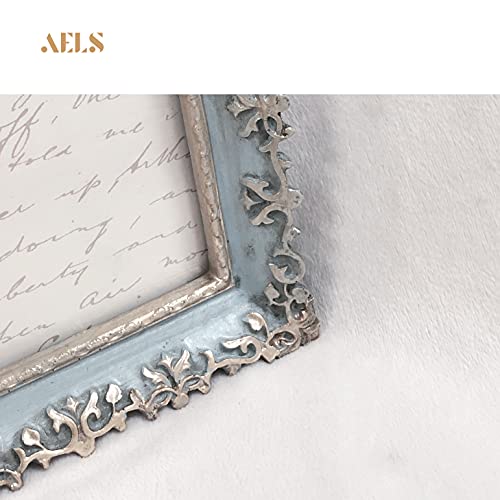 Aels 8X10 Inch Vintage Picture Frame, Elegant Antique Photo Frames With Glass Front, Photo Display, Tabletop Wall Hanging, Gift Ideas, Vine Pattern #TOP4