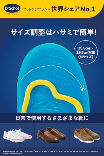 ドクターショール ジェルアクティブ インソール エブリデイ M (25.5cm-29.5cm) の商品画像 6