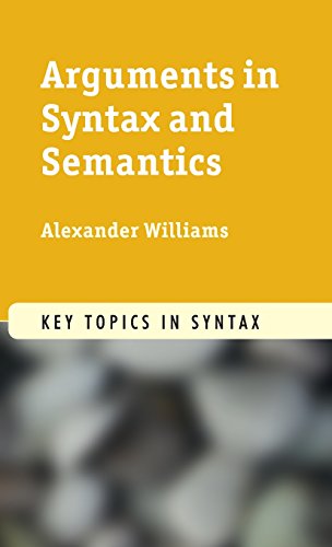 Arguments in Syntax and Semantics (Key Topics in Syntax) view 2