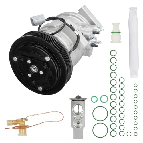 TadaMark A/C Air Conditioner Compressor Complete Kit Fit for Honda Odyssey 3.5L 3.5 2005 2006 2007 V6, Air Conditioning Kit Replace for KT-1962, CO-10736C