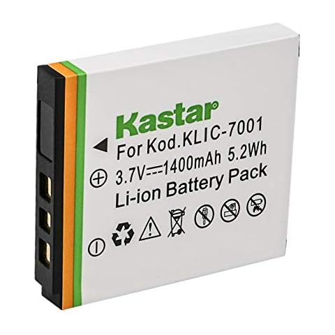 Kastar KLIC-7001 Battery for Kodak Digital Camera Cover