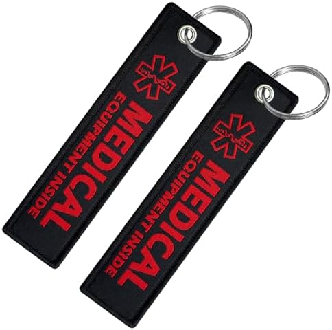 Medical Alert Bag Tag，for Medical Bag CPAP Respiratory Devices Di...