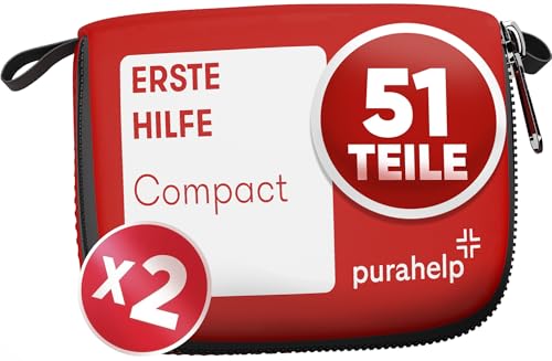 Mini Erste Hilfe Set (2 Stück) - Kompakt & Leicht