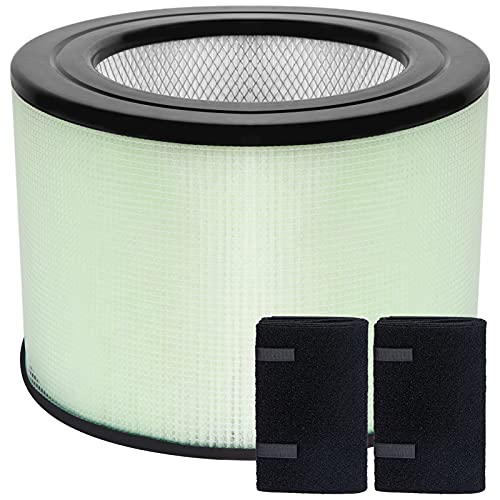 Future Way Upgraded Filter Compatible with Honeywell 50250 / 24000 / 24500 Air Purifier, Pet Allergy Filter and 2 Wrapping Carbon Filters