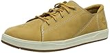  Timberland Unisex-Kinder Davis Square Leather Oxford Sneaker, Gelb (Wheat Nubuck), 28 EU