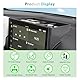GAFAT Neu Facelift 2025 Dacia Spring Electric EV 2025 2026 Mittelkonsole Aufbewahrungsbox, Dacia Spring 2025 Hinter dem 10,1 Zoll Touchscreen Ablagen Organizer, Dacia Spring 2025 Zubehör