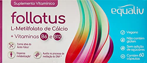 Follatus Suplemento Vitamínico 60 cápsulas Equaliv