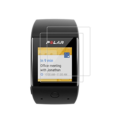 Zshion Polar M600 - Protector de pantalla para Polar M600 (3 unidades)