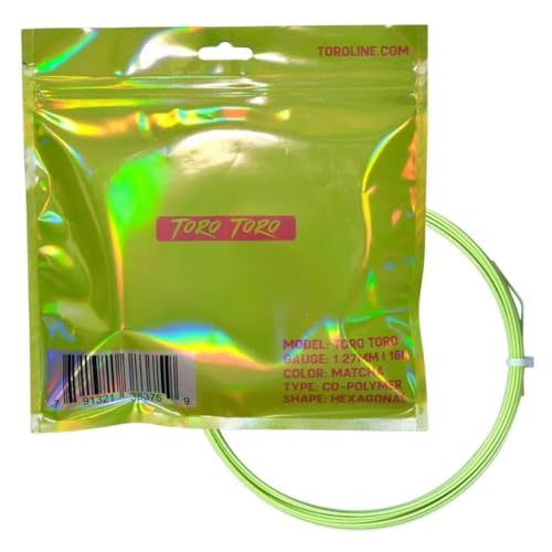 Toroline Toro Toro 16L Gauge 1.27mm Tennis String Set Matcha Green