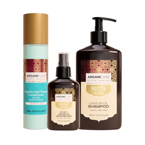 Système contre la chute des cheveux routine matinale avec shampooing et sprays