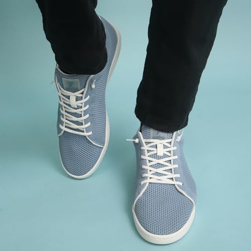 Image of YOHO Wind Sneakers for Men | Stylish Casual Shoes with Elastic Laces | Comfortable, Stretchable & Ultra-Lightweight | Premium Breathable Mesh Fabric