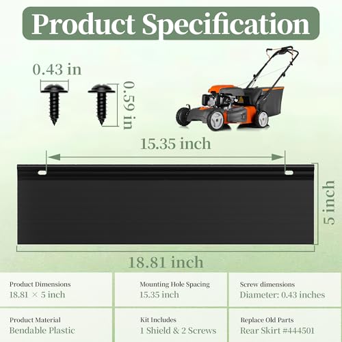 Husqvarna Skirt - Product Dimensions