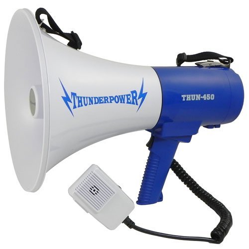 Extra Loud Megaphone - ThunderPower 450 - 35 Watts of Power